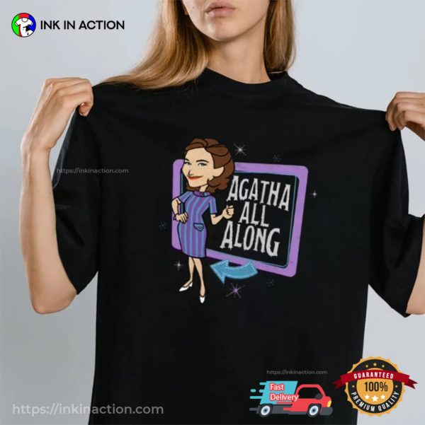 Marvel WandaVision Agatha All Along Retro Shirt