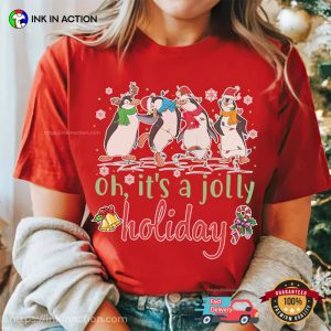 Mary Poppins Jolly Holiday Christmas Comfort Colors Tee 2