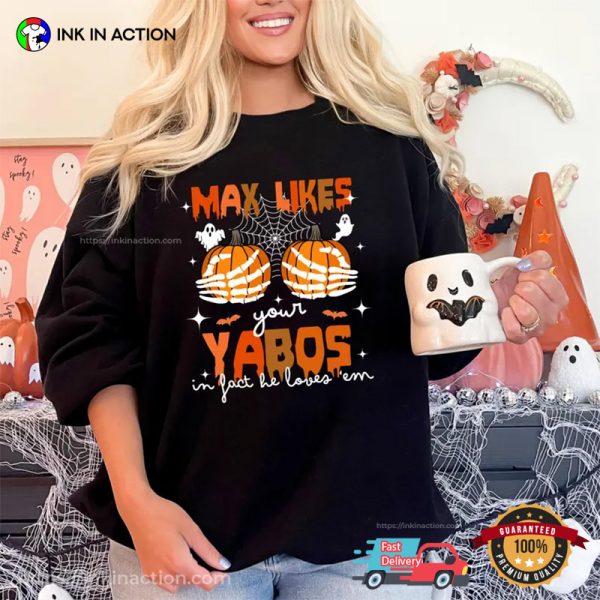 Max Likes Your Yabos Halloween Hocus Pocus T-shirt