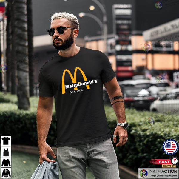 McDonald 2024 Funny Donald Trump T-shirt