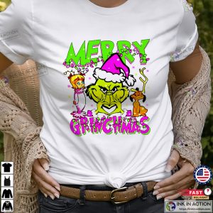 Merry Grinchmas Adorable Grinch Tee