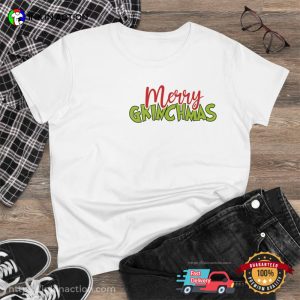 Merry Grincmas Grinch My Christmas Day 2 Sided T shirt 4