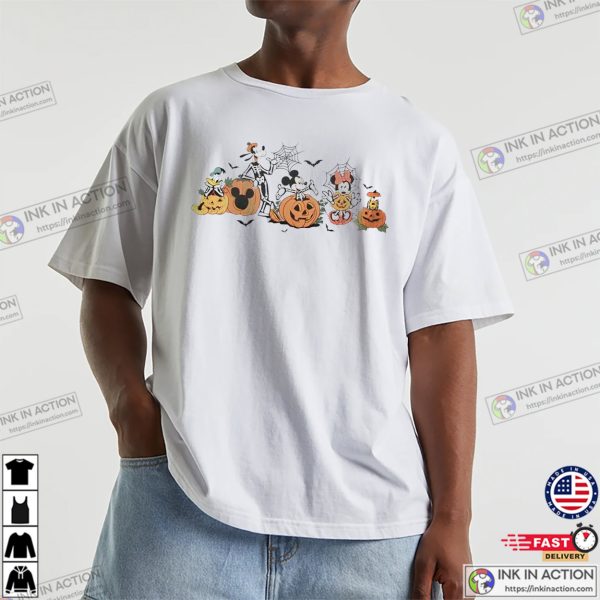 Mickey N Friends Pumpkin Spooky Season Tee