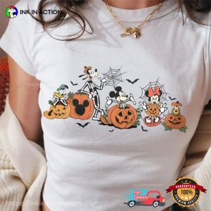 Mickey N Friends Pumpkin Spooky Season Tee