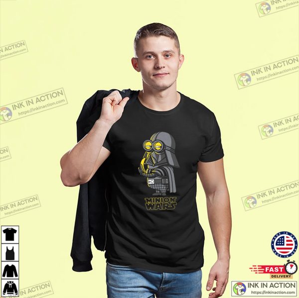 Minion Wars Funny Star Wars T-shirt