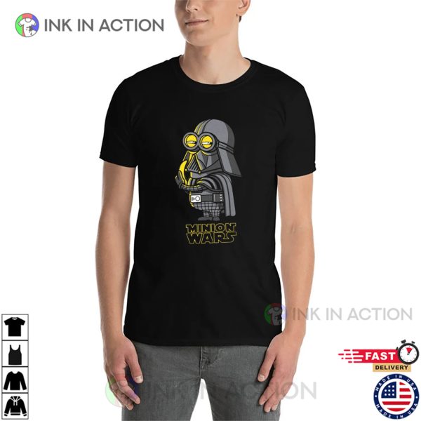 Minion Wars Funny Star Wars T-shirt