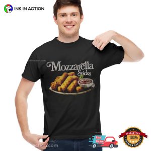 Mozzarella Sticks 90s nostalgia items Unisex T shirt 3