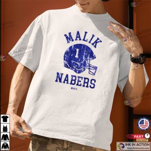 NFL New York Helmet Malik Nabers Vintage T-shirt