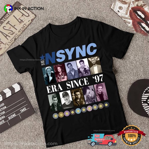 NSYNC Era Since ’97 Classic Band T-shirt