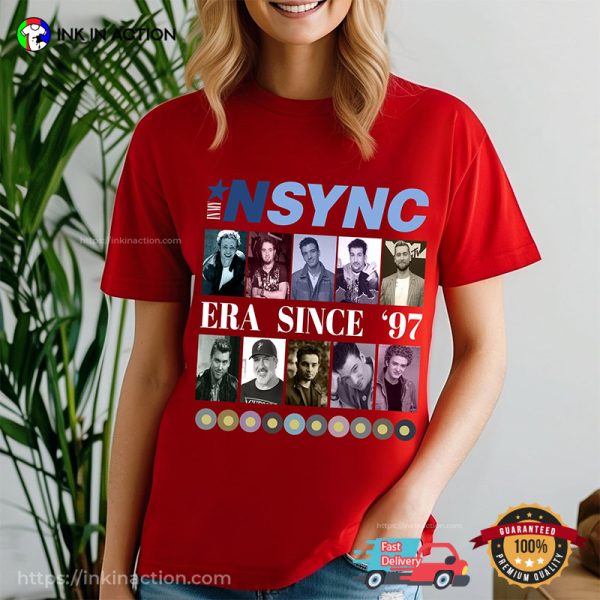 NSYNC Era Since ’97 Classic Band T-shirt