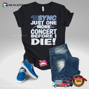 NSYNC One More Concert Funny Fan T shirt 3