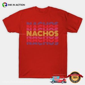 Nacho Neon Light Retro T shirt 3