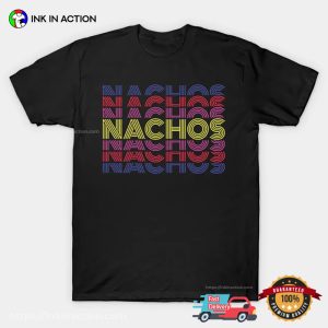 Nacho Neon Light Retro T shirt 4