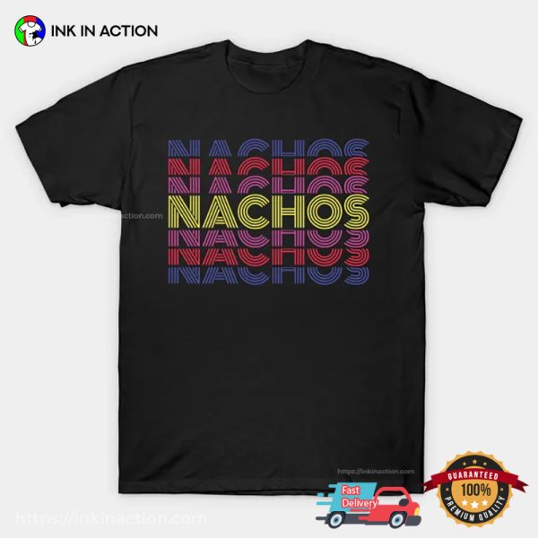 Nacho Neon Light Retro T-shirt