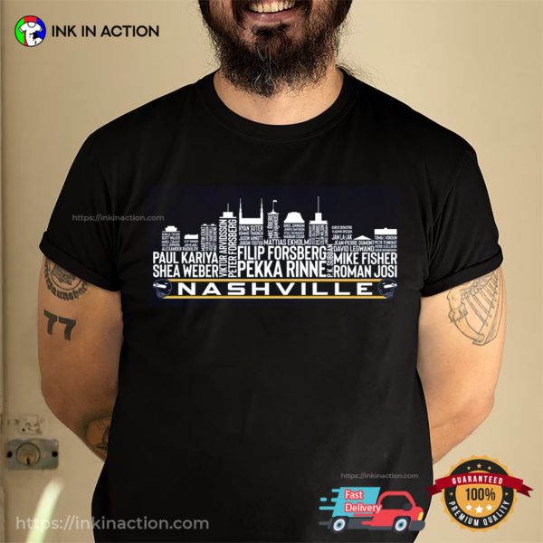 Nashville City Hockey Team Shirt