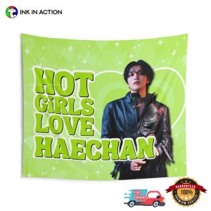 NCT 127 Haechan Hot Girls Dream Kpop Flag