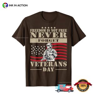 Never Forget Veterans Day Retro Patriots T shirt 1