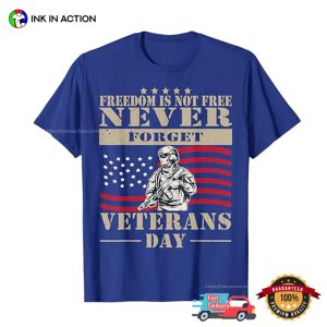 Never Forget Veterans Day Retro Patriots T shirt 2