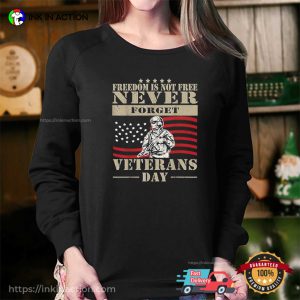 Never Forget Veterans Day Retro Patriots T shirt