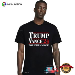 New Trump JD Vance 2024 VP USA Take America Back Shirt