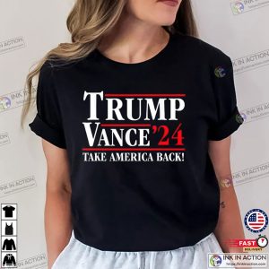 New Trump jd vance 2024 VP usa take America back shirt