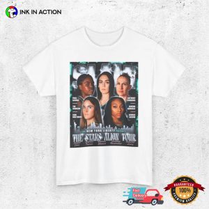 New York Liberty The Stars Align Tour SLAM T shirt, sabrina ionescu merch 2