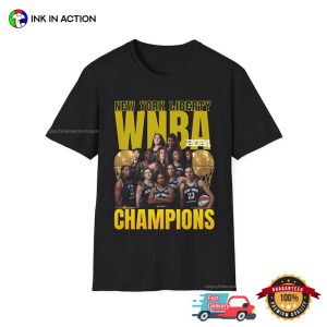 New York Liberty WNBA 2024 Champions T shirt 2