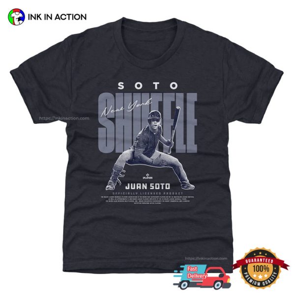 New York Shuffle Juan Soto T Shirt