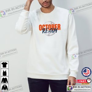 October Ready Baseball Season T-shirt