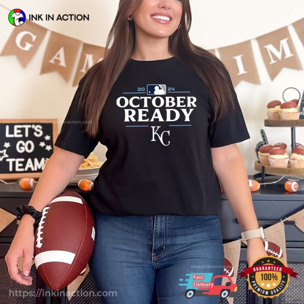 October Ready Kansas City 2024 Baseball T-shirt