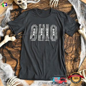 Ohio Skeletons Ohio State University Retro T shirt 3