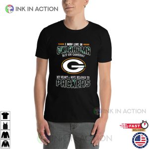 On Gameday My Heart & Soul Belongs To Packers T shirt, Green Bay Packers Merch 3