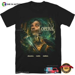 Opera Obsession Murder Madness T shirt 3