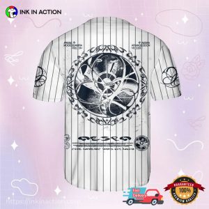 Personalized Aespa Armageddon Album White Baseball Jersey 1