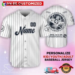 Personalized Aespa Armageddon Album White Baseball Jersey