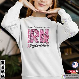 Personalized Pink Ribbon Breast Cancer Awareness T shirt 2