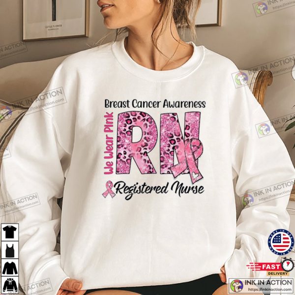 Personalized Pink Ribbon Breast Cancer Awareness T-shirt