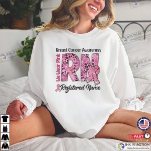 Personalized Pink Ribbon Breast Cancer Awareness T shirt 4