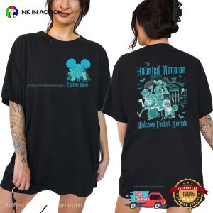 Personalized The Haunted Mansion Scary Horror 2 Sided T shirt 1