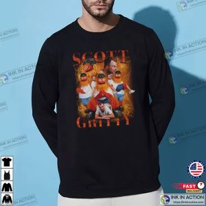 Philadelphia Flyers Scott Laughton X Gritty NHL T-shirt