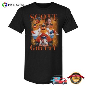 Philadelphia Flyers Scott Laughton x Gritty NHL T shirt 3