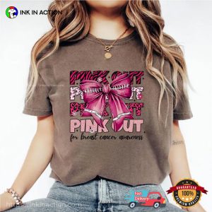 Pink Out For Breast Cancer Awareness Comfort Colors Tee