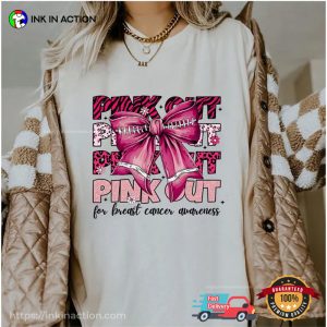 Pink Out For Breast Cancer Awareness Comfort Colors Tee 3