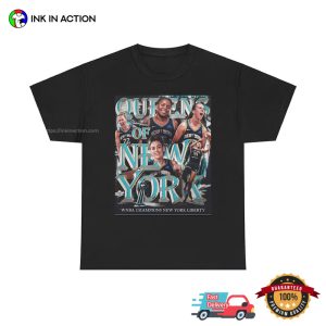 Queens Of New York WNBA Champions nyl wnba Graphic T shirt 3