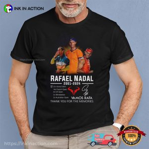 Rafael Nadal Achievements Celebration T shirt 1