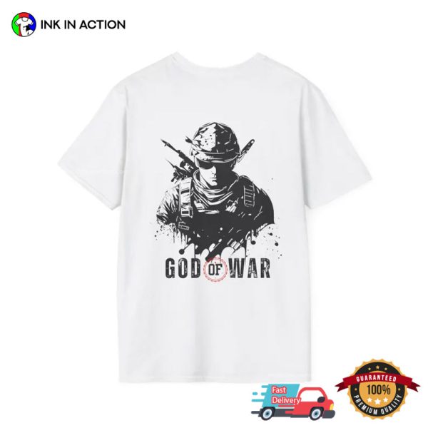 Religious War Spiritual Battle 2 Sided T-shirt