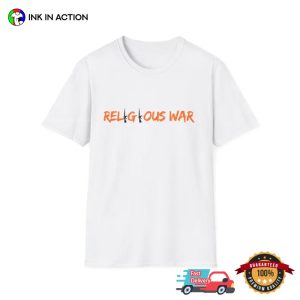 Religious War Spiritual Battle 2 Sided T shirt 2