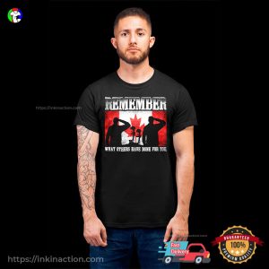 Remember What Others Have Done For You Canada Flag Shirt 3