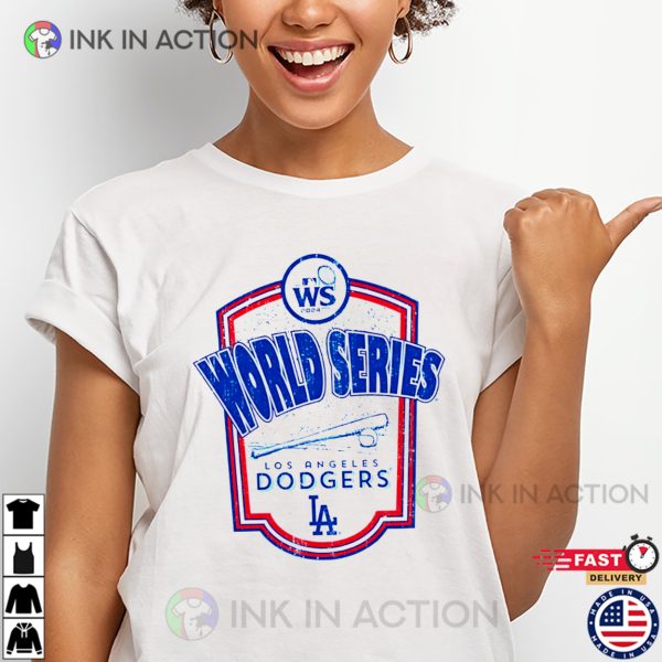 Retro 2024 World Series Los Angeles Dodgers Fan T-shirt