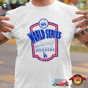 Retro 2024 World Series Los Angeles Dodgers Fan T shirt 3